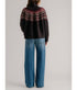 Scottie Slouch Fair Isle Cashmere Sweater - Oat Tree Multi